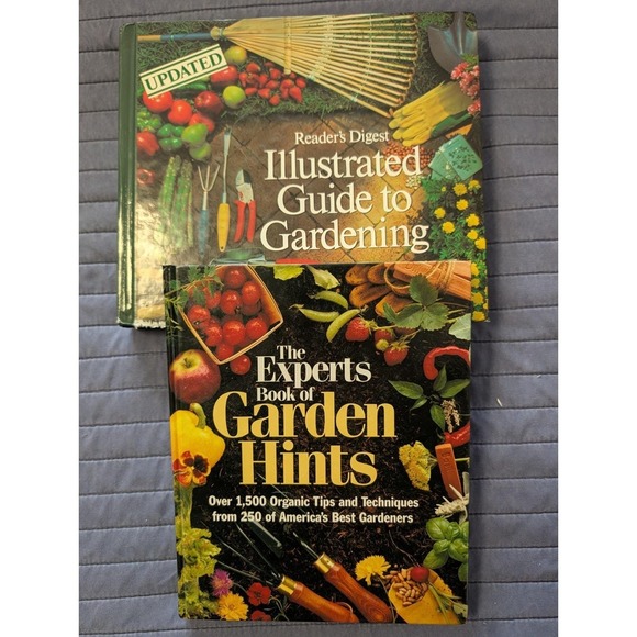 Other - Bundle Of 2  The Experts Book Of Garden Hints - Illustrated Guide To Gardening‎